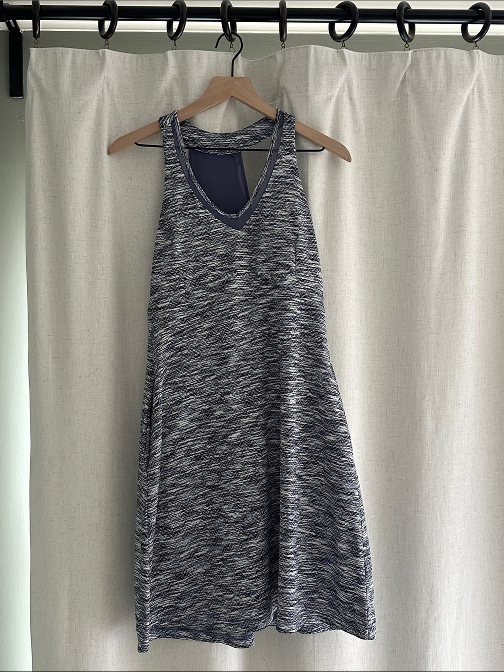 MPG Sport Athletic Dress Medium Tank Racerback Built-in Bra Golf Tennis
